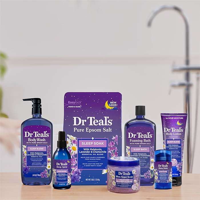 Dr Teal's Calm Blend Spray with Melatonin, Lavender & Chamomile Essential Oils, 6 fl oz (Pack of 3) - Image 10