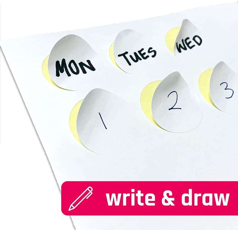 1.5" Round Matte White Sticker Label, Laser/Inkjet Printing - Letter Size, 200 Sheets - Image 7