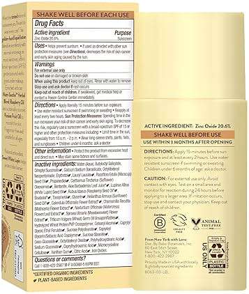 Babo Botanicals, Sunscreen Tinted Mineral Daily Sheer Fluid SPF 50, 1.7 Fl Oz - Image 2