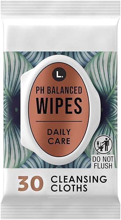 L. pH Balanced Wipes - Fragrance Free, 30 ct - Image 1