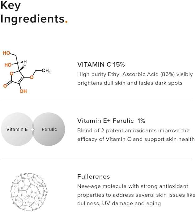 Minimalist Vitamin C+E+Ferulic Acid 16% Face Serum for Brightening & Anti Aging | Reduces Skin Damage & Redness to Brighten Dull Complexion | For All Skin Types | For Women & Men | 0.68 Fl Oz / 20 ml - Image 4