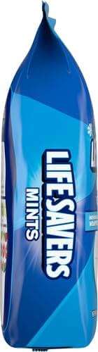 LIFE SAVERS Pep-O-Mint Peppermint Hard Candy Individually Wrapped, Party Size Bulk Hard Candy, 2.8 LB Bag - Image 6