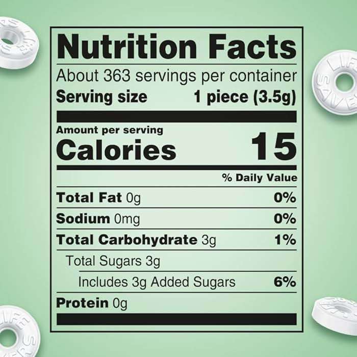 Mars Lifesavers Wint-O-Green Breath Mints Hard Candy, 44.93 Oz - Image 2