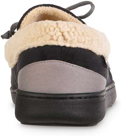isotoner Men's Indoor/Outdoor Slip-on Vincent Microsuede Moccasin Slippers With Memory Foam Comfort - Image 5