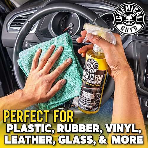 Chemical Guys SPI_663_1602 InnerClean Interior Quick Detailer and Protectant, Pineapple Scent, Safe for Cars, Trucks, SUVs, Jeeps, Motorcycles, RVs & More, 16 fl oz, 2 Pack - Image 4