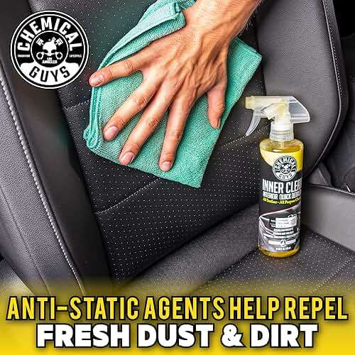 Chemical Guys SPI_663_1602 InnerClean Interior Quick Detailer and Protectant, Pineapple Scent, Safe for Cars, Trucks, SUVs, Jeeps, Motorcycles, RVs & More, 16 fl oz, 2 Pack - Image 9