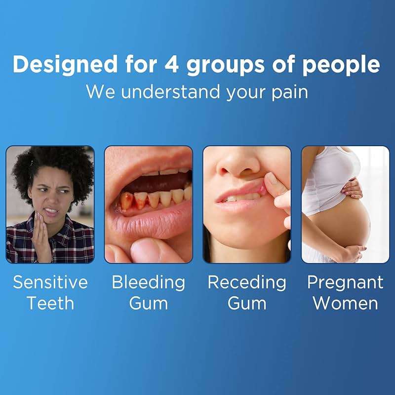 Frekare Extra Soft Toothbrushes for Adults, with 10000 Micro Nano Bristles, for Sensitive Teeth and Gum Recession (Compact Head, 6 Count) - Image 4