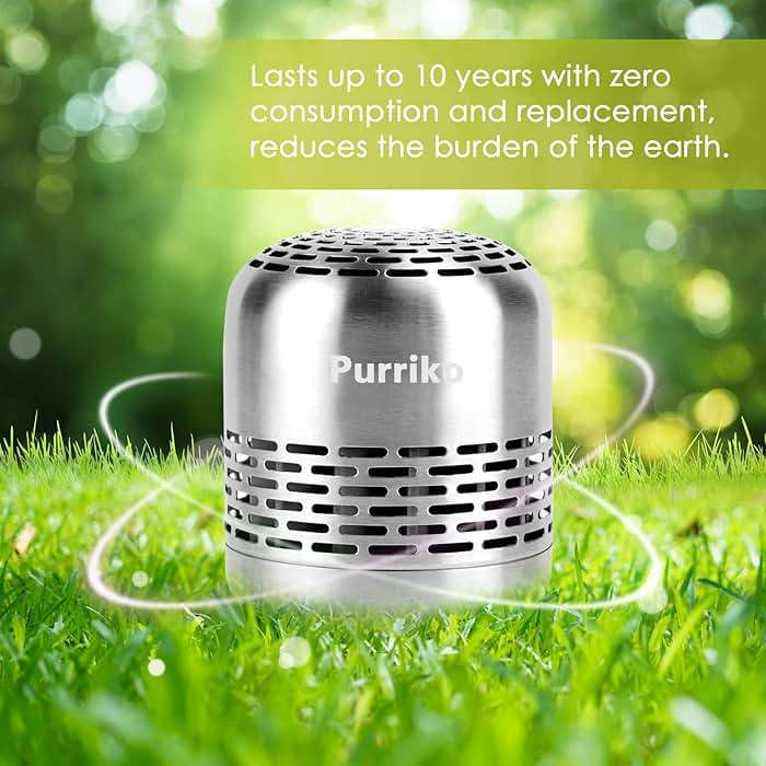 Purriko Refrigerator Deodorizer,Lasts up to 10 Years,Refrigerator Odor Eliminator,Fridge Deodorizer,More Effective Than Baking Soda Bamboo Air Purifying Bags - Image 4