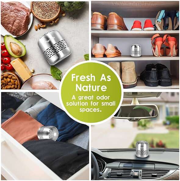 Purriko Refrigerator Deodorizer,Lasts up to 10 Years,Refrigerator Odor Eliminator,Fridge Deodorizer,More Effective Than Baking Soda Bamboo Air Purifying Bags - Image 8