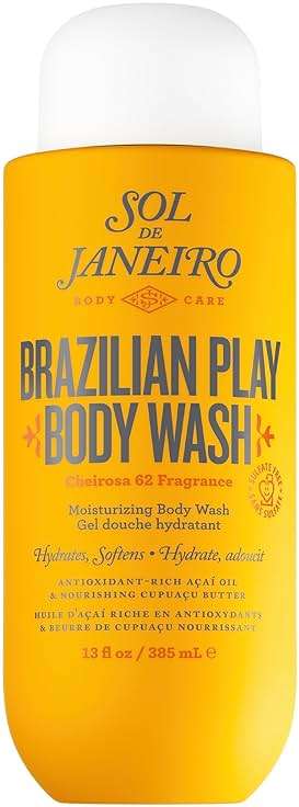 Sol de Janeiro Brazilian Play Body Wash | Moisturizing Shower Gel in Cheirosa 62 Scent - Image 1