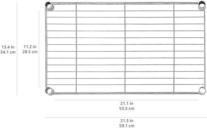 Amazon Basics 5-Shelf Multipurpose Adjustable Steel Garage Shelving Unit, Storage Rack for Kitchen, 200 lbs Per Shelf, Easy Assembly, 13.4"D x 23.2"W x 60"H, Black - Image 3