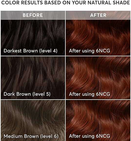 Madison Reed Radiant Hair Color Kit - 6NCG Medium Golden Red with Copper Tones (Sardinia Red), Permanent Hair Dye, Superior Gray Coverage & Dimensional Color | PPD-Free & Ammonia-Free, 1 Pack - Image 6