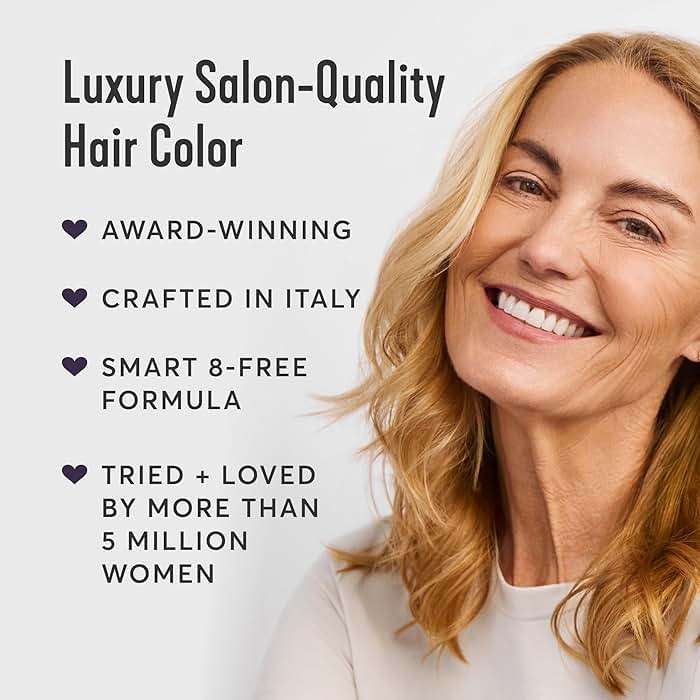 Madison Reed Radiant Hair Color Kit - 8.5NNA Dark Neutral Blonde (Lusia Blonde), Permanent Hair Dye for Resistant Grays, 100% Gray Coverage | PPD-Free & Ammonia-Free, 1 Pack - Image 4