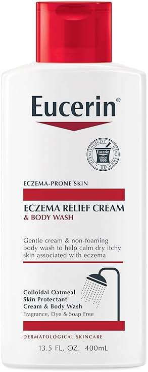 Eucerin Eczema Relief Complete Care Bundle With Eucerin Eczema Relief Body Wash, 13.5 FL OZ, and Body Cream, 5 OZ - Image 5