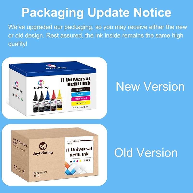 JoyPrinting Ink Refill Kit for HP Printer Cartridges HP 67 67XL 62 63 65 65XL 60 61 910 950 951 952 962 923 932 933 923 Refillable Ink Cartridges CISS System (100ml, Black, Cyan, Magenta, Yellow) - Image 7