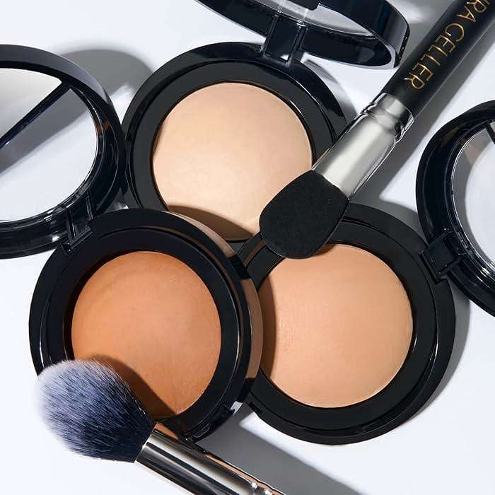 LAURA GELLER NEW YORK Baked Blurring + Setting Powder, Translucent Makeup Setting Powder For Soft-Focus Finish, Minimize Fine Lines and Pores, Light/Medium - Image 6