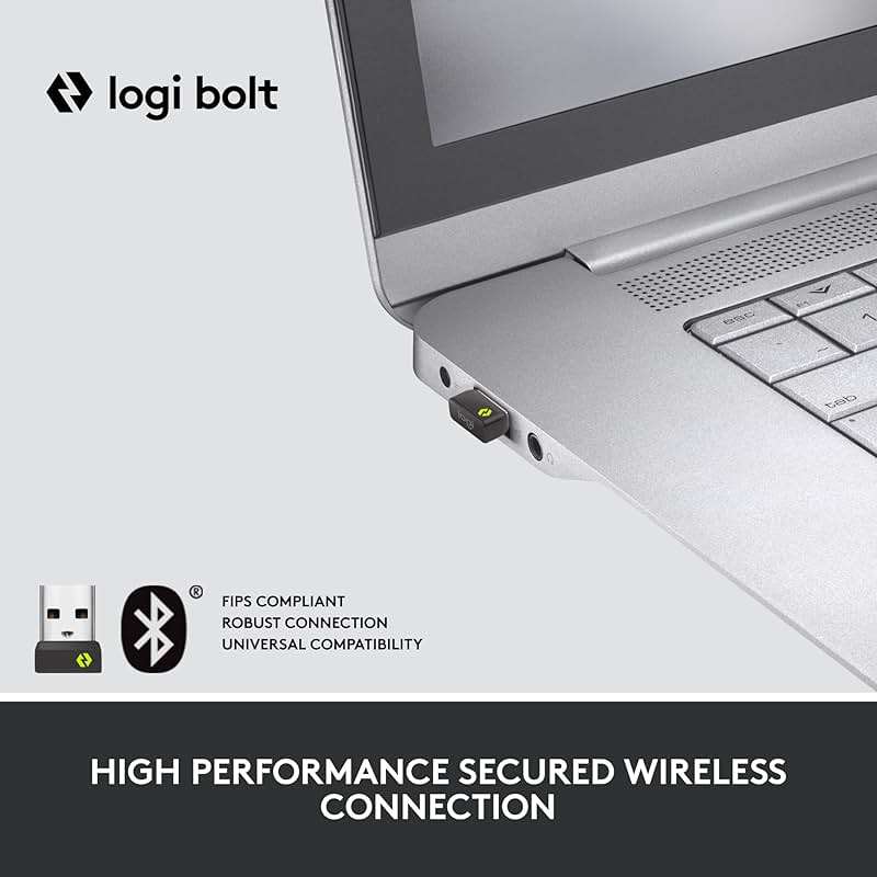 Logitech Lift for Business, Vertical Ergonomic Mouse, Wireless, Bluetooth or Secured Logi Bolt USB, Quiet clicks, Globally Certified, Windows/Mac/Chrome/Linux - Graphite - Image 2