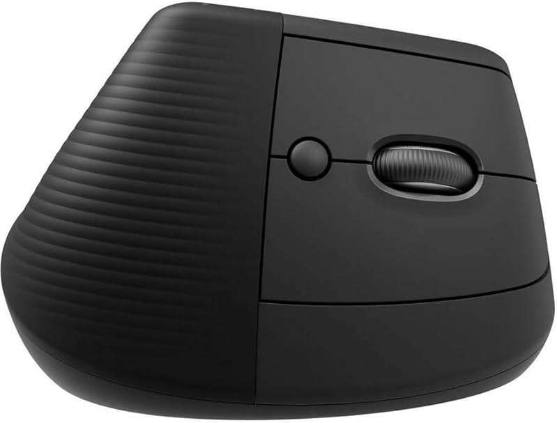 Logitech Lift for Business, Vertical Ergonomic Mouse, Wireless, Bluetooth or Secured Logi Bolt USB, Quiet clicks, Globally Certified, Windows/Mac/Chrome/Linux - Graphite - Image 4