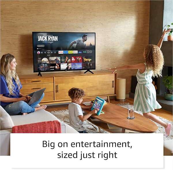 Like-New Amazon Fire TV 32" 2-Series (newest model), HD smart TV with Fire TV Alexa Voice Remote, stream live TV without cable - Image 2