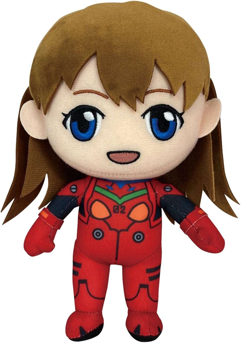 Great Eastern Entertainment Evangelion New Movie - Asuka Langley Soryu Plugsuit Plush 8" H - Image 1