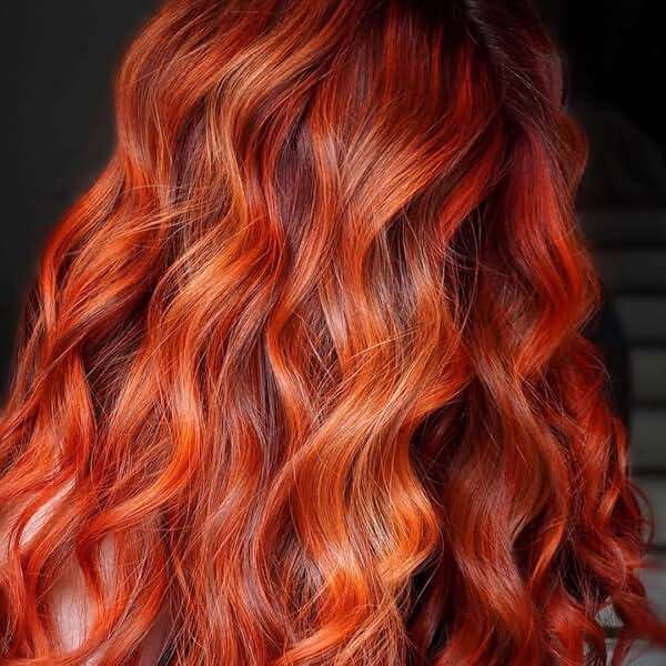 Pallure Color Pigment Refresher Mask, Semi Permanent Hair Color Depositing Conditioner, 8.5 Oz Fiery Red - Image 4