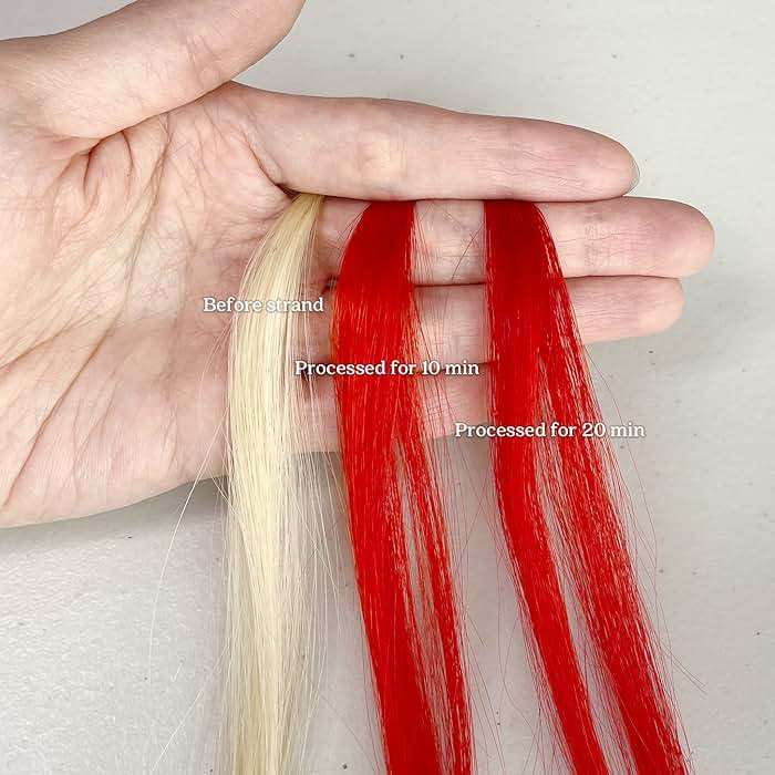 Pallure Color Pigment Refresher Mask, Semi Permanent Hair Color Depositing Conditioner, 8.5 Oz Fiery Red - Image 8