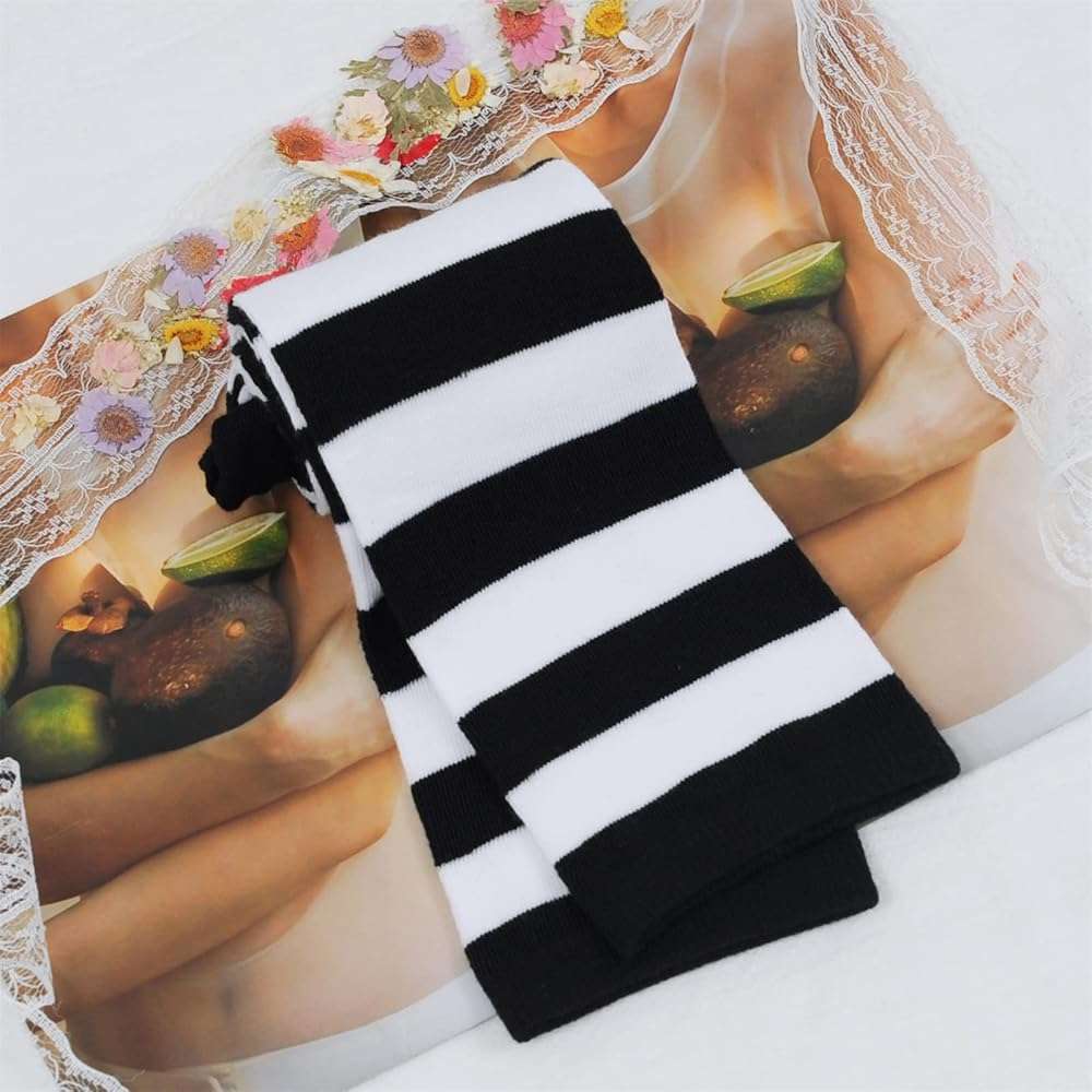 Intgoodluckycc Over The Knee Socks, Thigh High Socks for Women, Long Knee High Stockings - Image 6