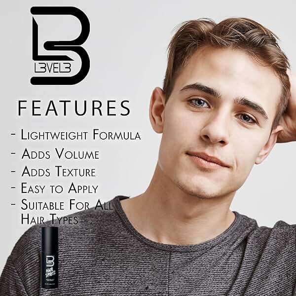 L3 - Level 3 Hair Spritz Spray - Lock Hair Fibers - Flexible Hold Hair Protectant and Styling Spray - Image 2