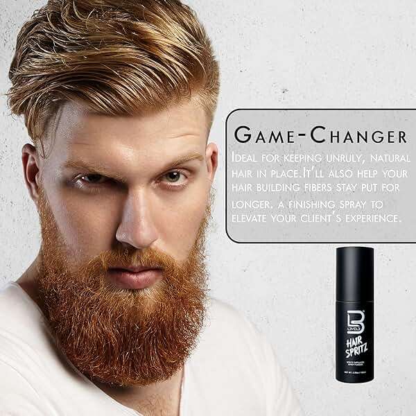 L3 - Level 3 Hair Spritz Spray - Lock Hair Fibers - Flexible Hold Hair Protectant and Styling Spray - Image 4