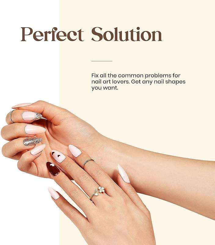 Beetles Gel Nail Glue and No Wipe Top Coat Kit, 2Pcs 15ml 9 in 1 UV Nail Glue for Acrylic Nail Tips Clear Press On Nails, Easy Nail Extension Gel, Soak Off LED Shine Finish DIY Home Manicure - Image 3