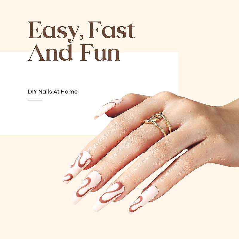 Beetles Gel Nail Glue and No Wipe Top Coat Kit, 2Pcs 15ml 9 in 1 UV Nail Glue for Acrylic Nail Tips Clear Press On Nails, Easy Nail Extension Gel, Soak Off LED Shine Finish DIY Home Manicure - Image 7