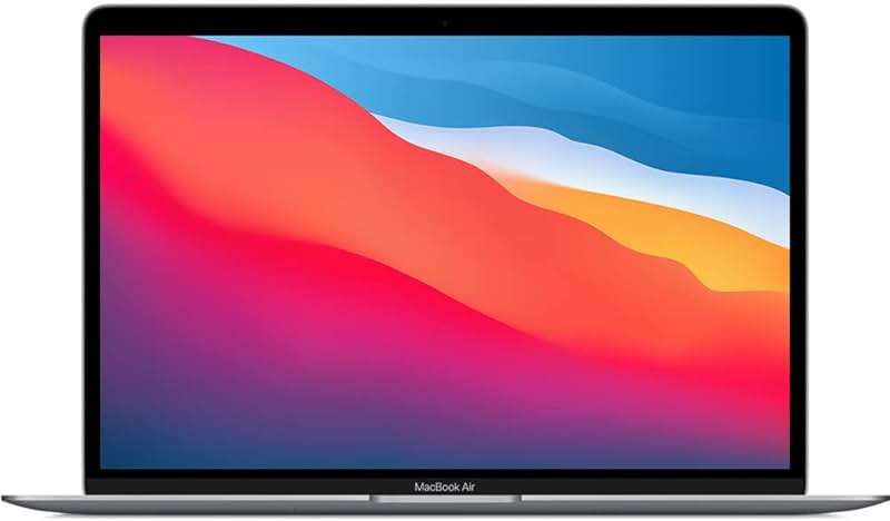 Late 2020 Apple MacBook Air with Apple M1 Chip (13.3 inch, 8GB RAM, 128GB SSD) Space Gray (Renewed) - Image 1