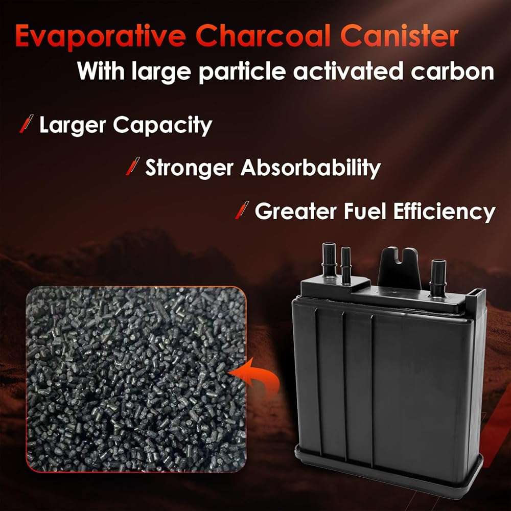 Evaporative Charcoal Canister, Compatible with 04-16 Chevy Tahoe & GMC Yukon, 04-05 Buick Rendezvous, 04-16 Cadillac CTS, Escalade, SRX, Fuel Vapor Canister, Replaces# 911-149, 215-464, 15109431 - Image 5