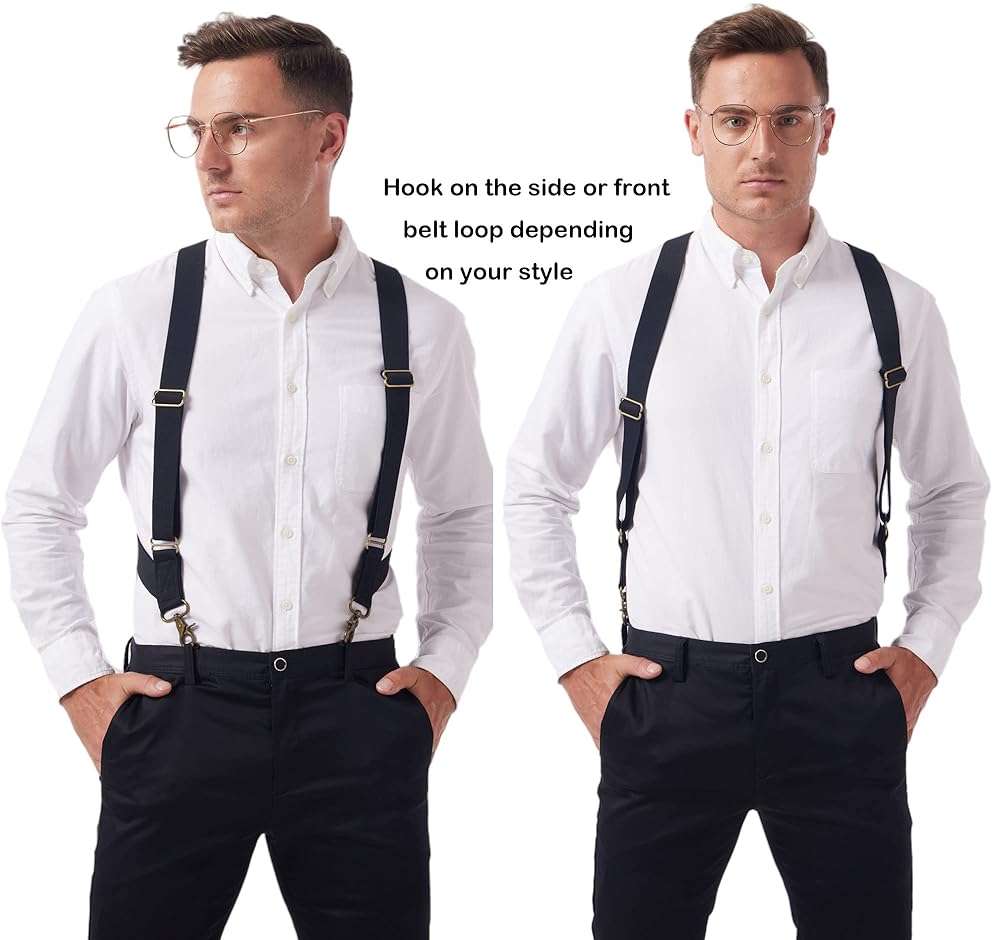 LazarsSpace Suspenders for Men Heavy Duty for Big and Tall - Image 4