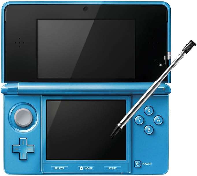 Nintendo 3DS Console, Light Blue (Renewed) - Image 1