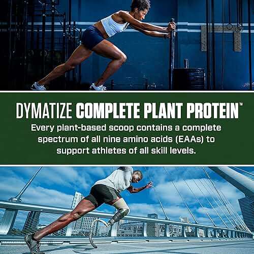 Dymatize Vegan Plant Protein, Smooth Vanilla, 25g Protein, 4.8g BCAAs, Complete Amino Acid Profile, 15 Servings - Image 8