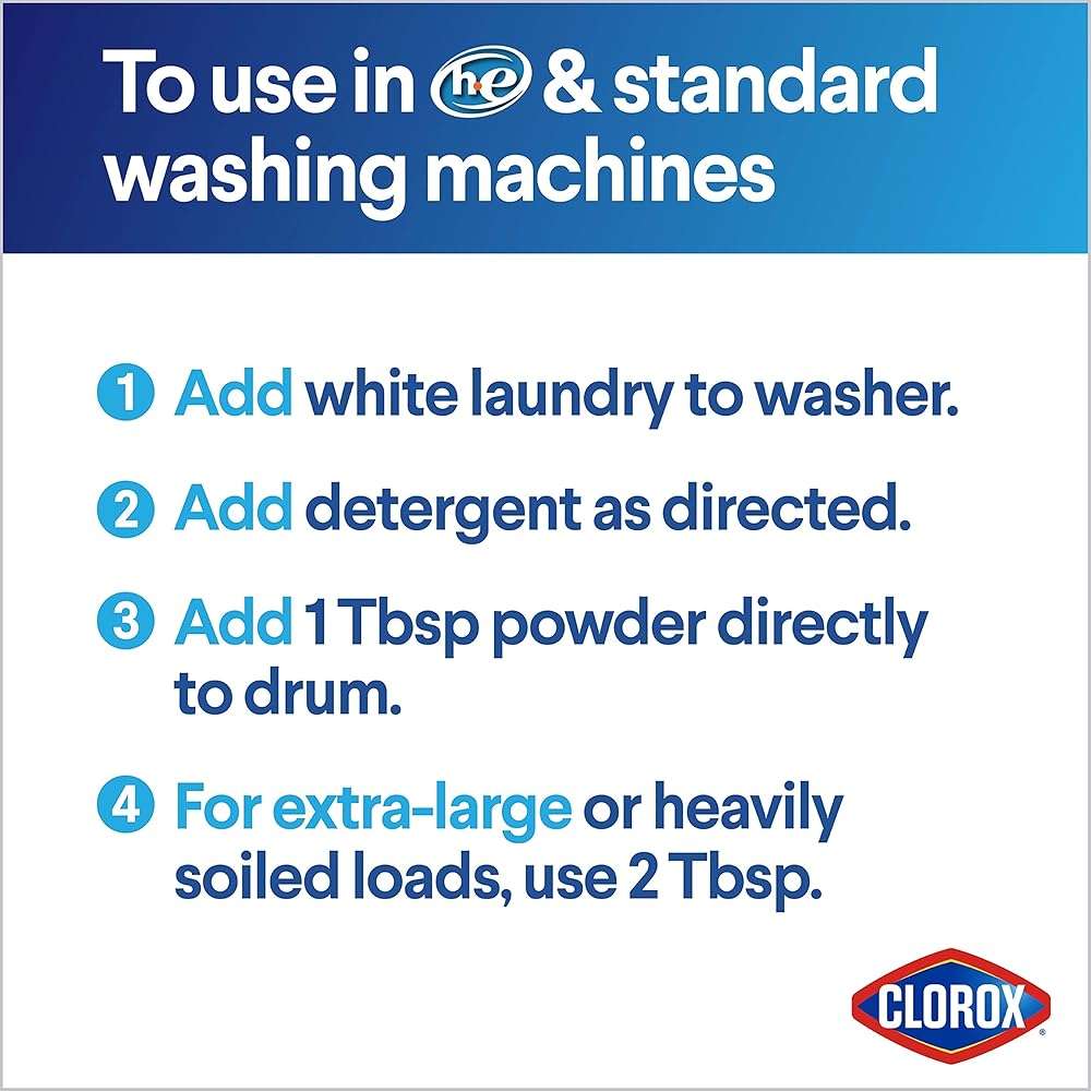 Clorox Concentrated Bleach Powder, 21.1 oz - Image 10
