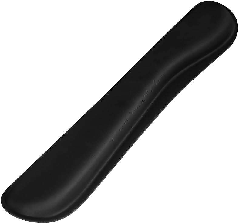 Yolanda Keyboard Wrist Rest Memory Foam, Easy Typing Pain Relief, Keyboard Mouse Pad Set for Computer, Laptop, Home & Office - Image 1