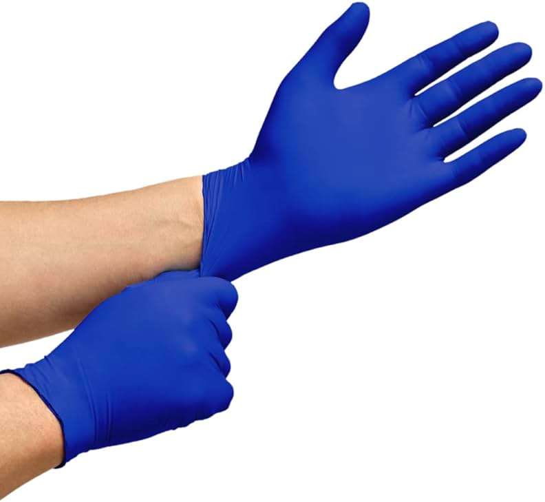 Inspire Nitrile Exam Gloves | The Original Quality Stretch Nitrile Cobalt Blue | 4.5 Gloves Disposable Latex Free Medical EMT - Image 3
