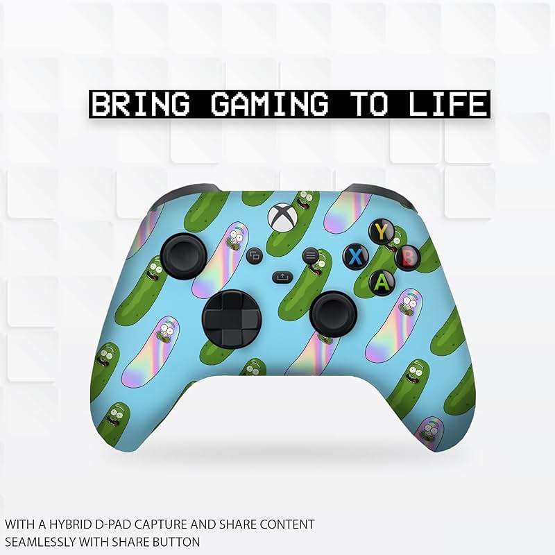 Customised Wireless Controller by BCB. Original X-box Controller Compatible with X-box One/Series X & S Console. Customized with Water Transfer Printing (Not a Skin) - Image 2