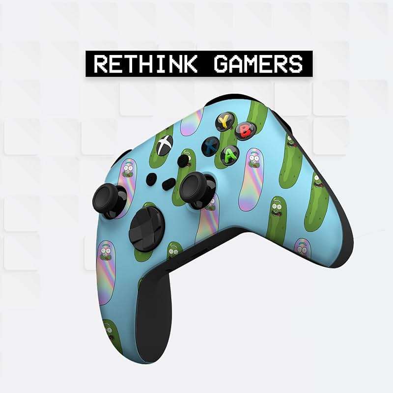 Customised Wireless Controller by BCB. Original X-box Controller Compatible with X-box One/Series X & S Console. Customized with Water Transfer Printing (Not a Skin) - Image 4
