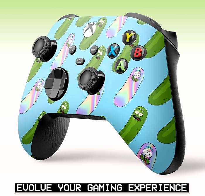 Customised Wireless Controller by BCB. Original X-box Controller Compatible with X-box One/Series X & S Console. Customized with Water Transfer Printing (Not a Skin) - Image 5