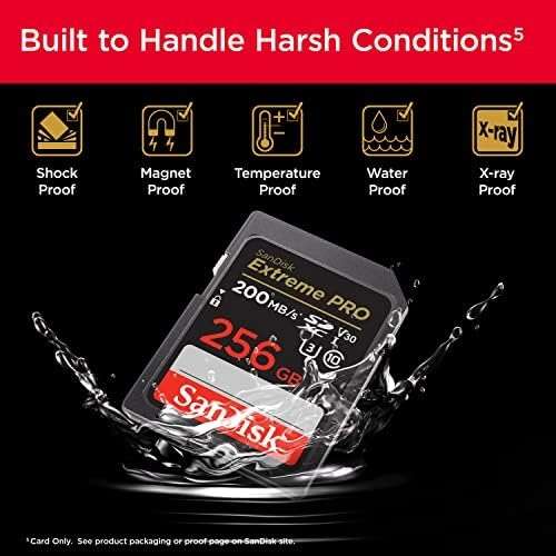 SANDISK 256GB Extreme PRO SDXC UHS-I Memory Card - C10, U3, V30, 4K UHD, SD Card - SDSDXXD-256G-GN4IN - Image 5