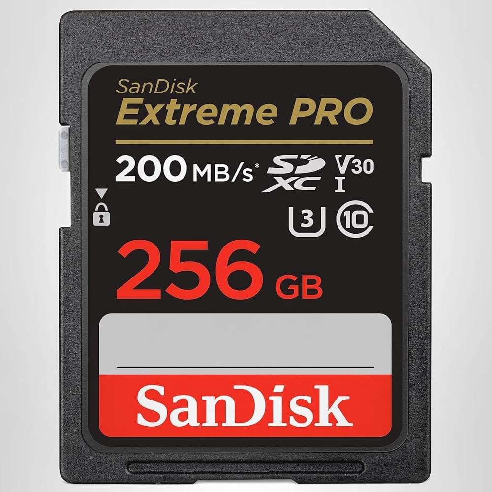 SANDISK 256GB Extreme PRO SDXC UHS-I Memory Card - C10, U3, V30, 4K UHD, SD Card - SDSDXXD-256G-GN4IN - Image 7