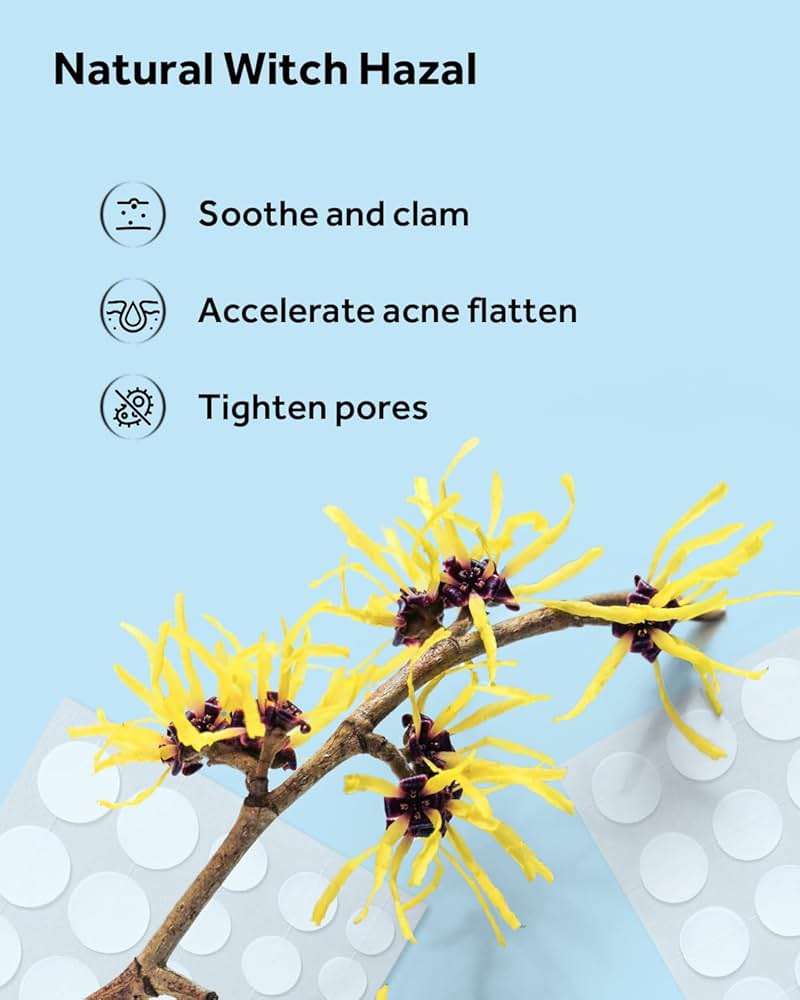 LitBear Acne Pimple Patches- Day and Night 4 Sizes 180 Dots Thin & Thick Hydrocolloid Patches with Witch Hazel, Tea Tree & Calendula Oil, Pimple Stickers for Covering Zits, Blemishes, Spots, Acne Dots - Image 7