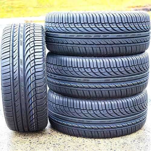 Set of 4 (FOUR) Fullway HP108 All-Season Truck/SUV High Performance Radial Tires-235/55R17 235/55ZR17 235/55/17 235/55-17 103W Load Range XL 4-Ply BSW Black Side Wall UTQG 380AA - Image 1