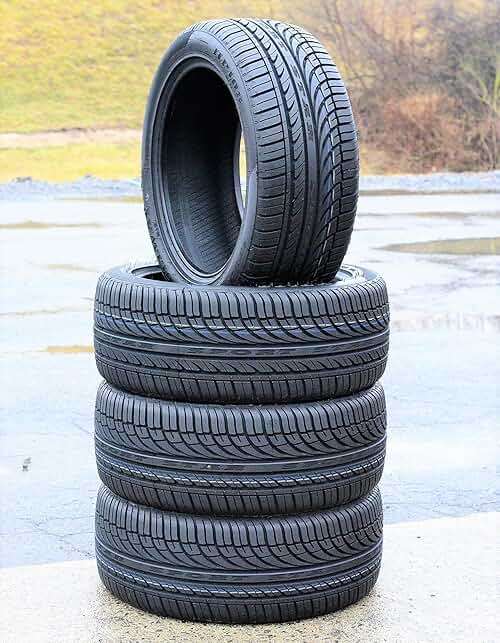 Set of 4 (FOUR) Fullway HP108 All-Season Truck/SUV High Performance Radial Tires-235/55R17 235/55ZR17 235/55/17 235/55-17 103W Load Range XL 4-Ply BSW Black Side Wall UTQG 380AA - Image 5
