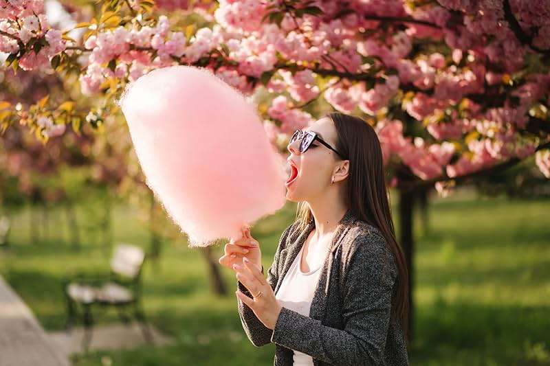 Eco Craft Stix Cotton Candy Floss Sugar -2pk Cotton Candy Floss Sugar (Pink Vanilla and Blue) Brand Name, 2 Pack - Image 6