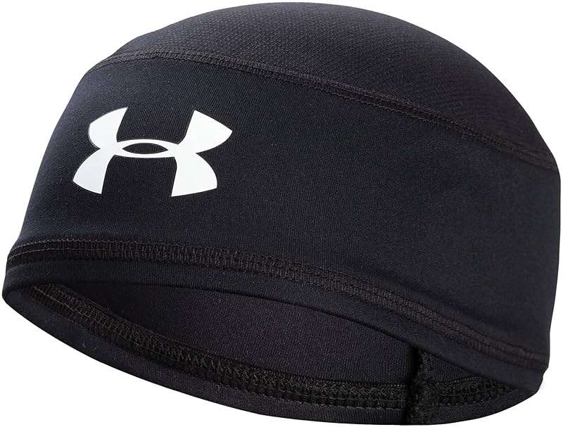 Under Armour Unisex Football Skull & Wave Cap, Cooling Helmet & Hair Cap with 4-Way Stretch & Elastic Fabric, OSFA - Image 1