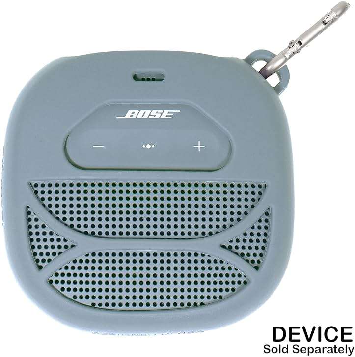 alltravel Silicone Cover for Bose SoundLink Micro Portable Bluetooth Speaker (2nd Gen) - Image 2